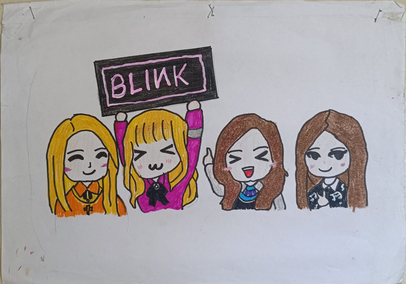 blink drawing