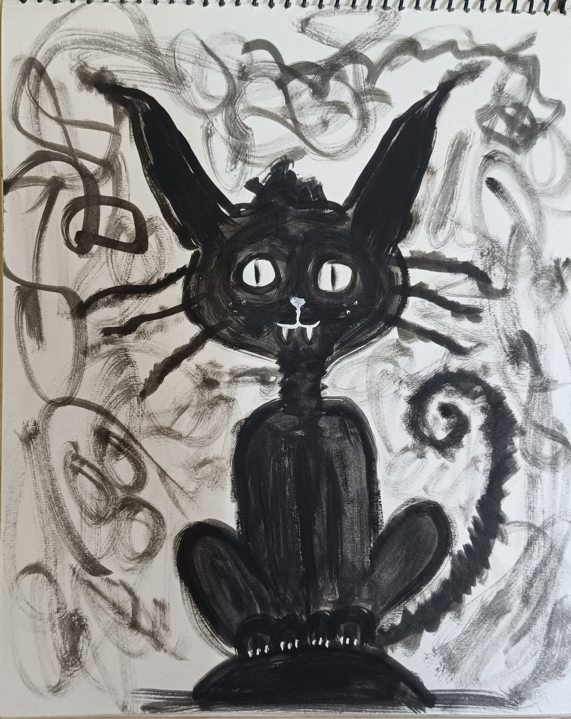 cat drawing